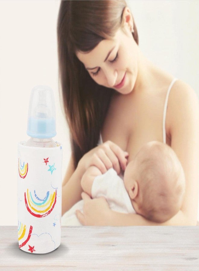 GOTOTOP Bottle Warmer Bag, Bottle Warmer Case Milk Warmer, Portable Cooler Bag with USB Charging Port for Baby Care(Red) - Image 3
